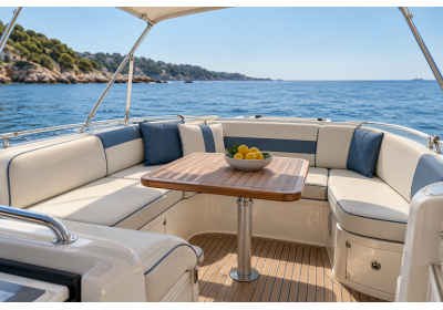 Materiali per la nautica: cuscini, tendalini e coperture